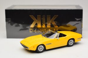 Maserati Ghibli Spyder Dzeltens KK-Scale 1:18 KKDC181303 Metāls — attēls 7 no 7