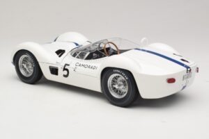 Maserati Tipo 61 #5 Camoradi S. Moss / D. Gurney 1000km Nurburgring Winner 1960 Minichamps 1:12 120601205 Metāls — attēls 7 no 8