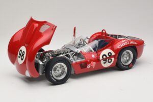 Maserati Tipo 61 #98 C. Shelby Times Mirror GP For Sportscars 1960 Minichamps 1:12 120601298 Metāls — attēls 2 no 8