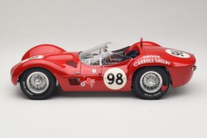 Maserati Tipo 61 #98 C. Shelby Times Mirror GP For Sportscars 1960 Minichamps 1:12 120601298 Metāls — attēls 3 no 8