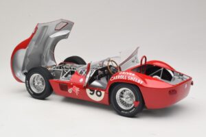 Maserati Tipo 61 #98 C. Shelby Times Mirror GP For Sportscars 1960 Minichamps 1:12 120601298 Metāls — attēls 5 no 8