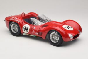 Maserati Tipo 61 #98 C. Shelby Times Mirror GP For Sportscars 1960 Minichamps 1:12 120601298 Metāls — attēls 6 no 8