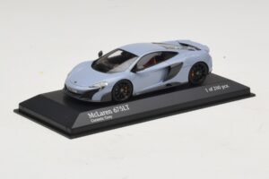McLaren 675LT Ceramic Grey Minichamps 1:43 537154420 Metāls — attēls 2 no 5