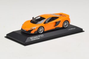 McLaren 675LT Oranžs Minichamps 1:43 537154421 Metāls — attēls 2 no 5
