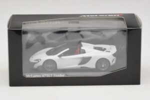 McLaren 675LT Spider Silica White Minichamps 1:43 537154432 Metāls — attēls 5 no 5
