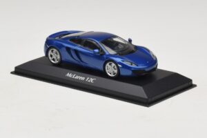 McLaren MP4-12C Blue Metallic Maxichamps 1:43 940133021 Metāls — attēls 3 no 5
