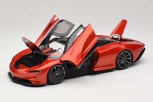 McLaren Speedtail Volcano Orange AUTOart 1:18 76088 Kompozīts — attēls 2 no 8