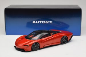 McLaren Speedtail Volcano Orange AUTOart 1:18 76088 Kompozīts — attēls 8 no 8
