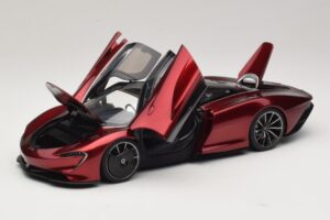 McLaren Speedtail Volcano Red AUTOart 1:18 76087 Kompozīts — attēls 2 no 8