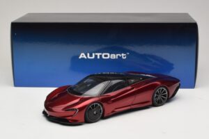 McLaren Speedtail Volcano Red AUTOart 1:18 76087 Kompozīts — attēls 8 no 8