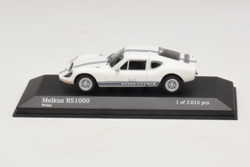 Melkus RS1000 Balts Minichamps 1:43 Melkus RS1000 Balts Minichamps 1:43 430010121 Metāls