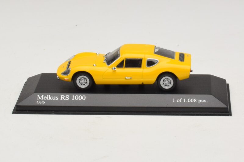 Melkus RS1000 Dzeltens Minichamps 1:43 Melkus RS1000 Dzeltens Minichamps 1:43 430010122 Metāls