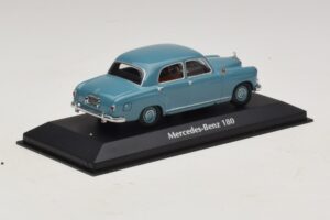 Mercedes 180 W120 Zils Maxichamps 1:43 940033102 Metāls — attēls 2 no 5