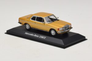 Mercedes 230 CE C123 Zelta Metālisks Maxichamps 1:43 940032220 Metāls — attēls 3 no 5