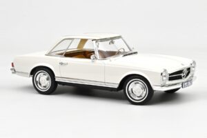 Mercedes 230 SL W113 Pagoda Balts Norev 1:12 123800 Metāls — attēls 2 no 3