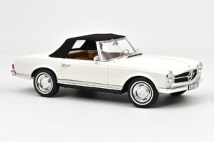 Mercedes 230 SL W113 Pagoda Balts Norev 1:12 123800 Metāls — attēls 3 no 3