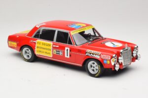 Mercedes 300 SEL 6.8 #1 H. Heyer / Betzler 24 Hours of Nurburgring 1972 Minichamps 1:18 155723401 Metāls — attēls 4 no 6