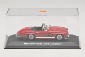 Mercedes 300 SL W198 Roadster Sarkans Maxichamps 1:43 940039031 Metāls — attēls 4 no 5