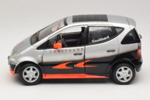 Mercedes A-Class W168 D. Coulthard Sudraba Maisto 1:18 35841 Metāls — attēls 4 no 8