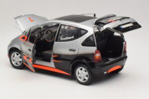 Mercedes A-Class W168 D. Coulthard Sudraba Maisto 1:18 35841 Metāls — attēls 5 no 8