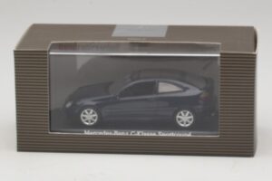 Mercedes C-Class Sportscoupe CL203 Blue Metallic Bundespressball Minichamps 1:43 MB010 Metāls — attēls 5 no 5