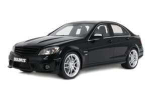 Mercedes C63 AMG W204 Brabus B63S Obsidian Black GT Spirit 1:18 GT582 Sveķi