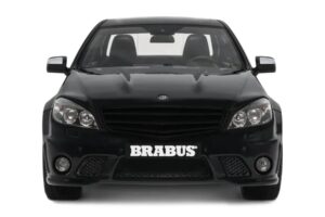 Mercedes C63 AMG W204 Brabus B63S Obsidian Black GT Spirit 1:18 GT582 Sveķi — attēls 4 no 5
