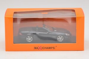 Mercedes SL R230 Zils Metālisks Maxichamps 1:43 940037531 Metāls — attēls 5 no 5