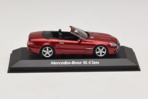 Mercedes SL R230 Sarkans Metālisks Maxichamps 1:43 Mercedes SL R230 Sarkans Metālisks Maxichamps 1:43 940037530 Metāls