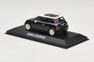 Mini Cooper S R53 Melns Ar Panorāmas Jumtu Minichamps 1:43 MINI022 Metāls — attēls 3 no 4
