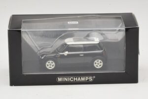 Mini Cooper S R53 Melns Ar Panorāmas Jumtu Minichamps 1:43 MINI022 Metāls — attēls 4 no 4