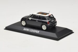 Mini Cooper S R53 Tumši Zaļš Ar Panorāmas Jumtu Minichamps 1:43 MINI015 Metāls — attēls 3 no 4