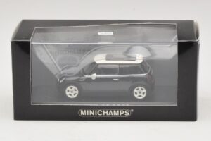 Mini Cooper S R53 Tumši Zaļš Ar Panorāmas Jumtu Minichamps 1:43 MINI015 Metāls — attēls 4 no 4