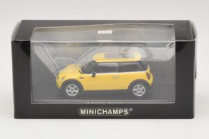 Mini Cooper S R53 Liquid Yellow Ar Panorāmas Jumtu Minichamps 1:43 MINI013 Metāls — attēls 4 no 4