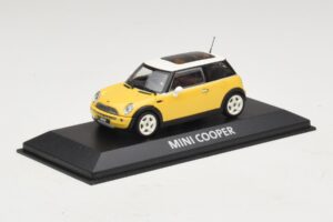Mini Cooper S R53 Dzeltens Ar Dzeltenu Panorāmas Jumtu Minichamps 1:43 MINI029 Metāls — attēls 2 no 4