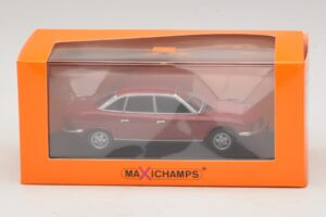 NSU Ro 80 Sarkans Maxichamps 1:43 940015402 Metāls — attēls 5 no 5