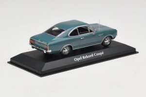 Opel Rekord C Kupeja Zils Maxichamps 1:43 940046121 Metāls — attēls 2 no 5