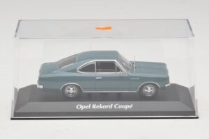 Opel Rekord C Kupeja Zils Maxichamps 1:43 940046121 Metāls — attēls 4 no 5