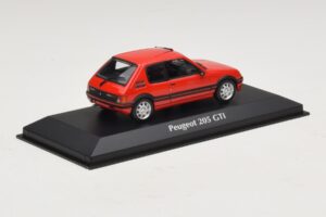 Peugeot 205 GTi Sarkans Maxichamps 1:43 940112300 Metāls — attēls 2 no 5
