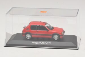Peugeot 205 GTi Sarkans Maxichamps 1:43 940112300 Metāls — attēls 4 no 5