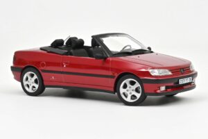 Peugeot 306 Kabriolets Diablo Red Norev 1:18 184930 Metāls