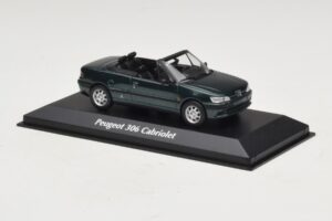 Peugeot 306 Kabriolets Zaļš Metālisks Maxichamps 1:43 940112833 Metāls — attēls 3 no 5
