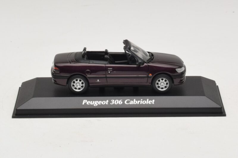Peugeot 306 Kabriolets Violets Metālisks Maxichamps 1:43 940112834 Metāls