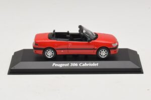 Peugeot 306 Kabriolets Sarkans Maxichamps 1:43 Peugeot 306 Kabriolets Sarkans Maxichamps 1:43 940112830 Metāls