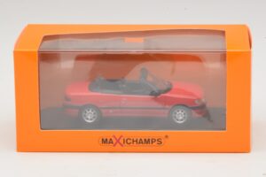 Peugeot 306 Kabriolets Sarkans Maxichamps 1:43 940112830 Metāls — attēls 5 no 5