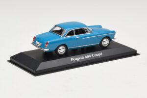 Peugeot 404 Kupeja Zils Maxichamps 1:43 940112921 Metāls — attēls 2 no 5