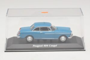 Peugeot 404 Kupeja Zils Maxichamps 1:43 940112921 Metāls — attēls 4 no 5