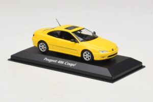 Peugeot 406 Kupeja Dzeltens Maxichamps 1:43 940112621 Metāls — attēls 3 no 5