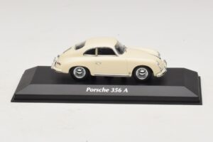 Porsche 356A Krēmkrāsa Maxichamps 1:43 940064221 Metāls