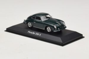 Porsche 356A Tumši Zaļš Maxichamps 1:43 940064220 Metāls — attēls 3 no 5